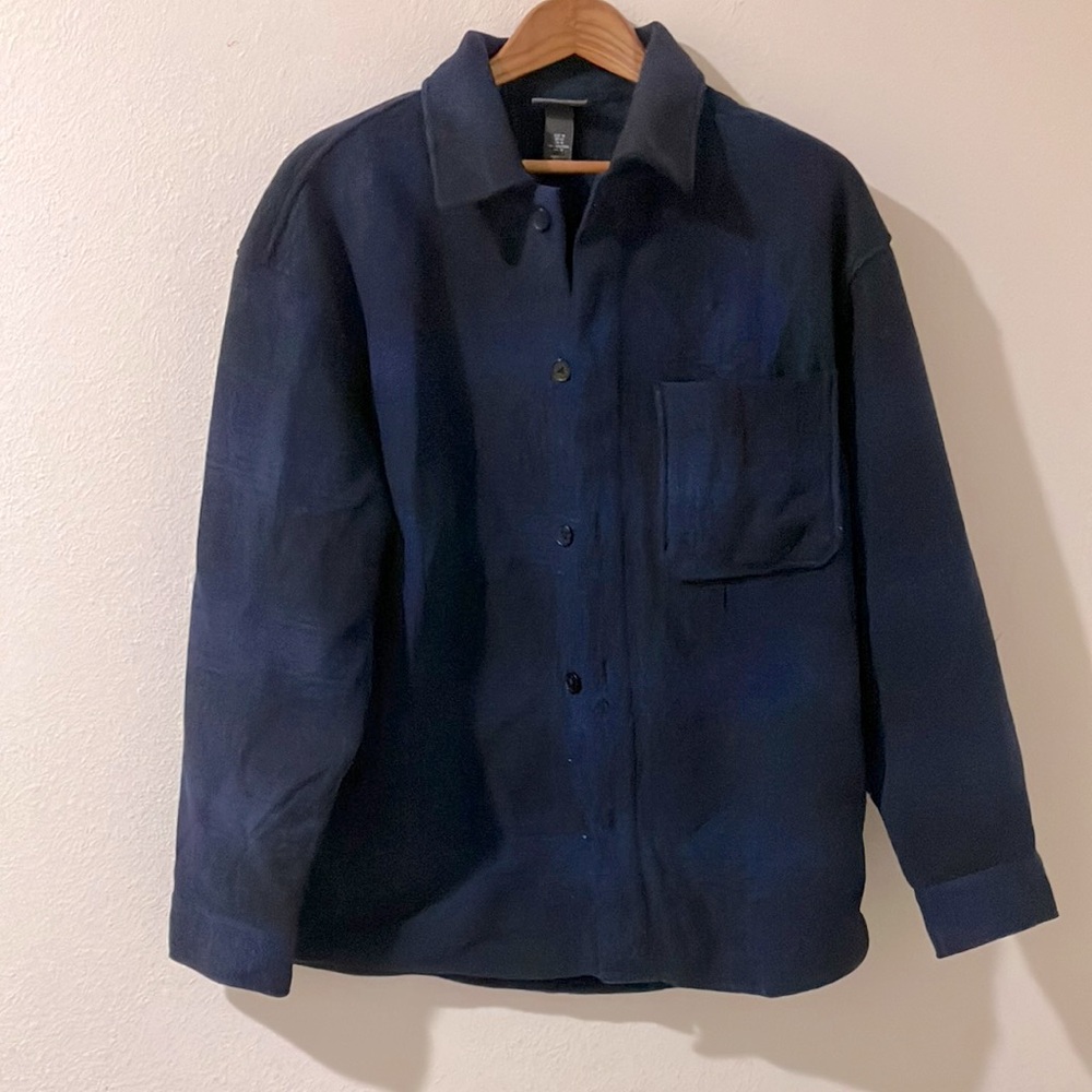Men's Navy Jacket/Button Down Shirt